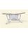 Vintage Child’s Palm Beach Style White Wicker Lift-Top Vanity Desk With Heart Mirror For Sale - Image 4 of 11