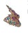 Gemstone Bochic "Orient" Multi Amethyst & Topaz Brooch/ Pendent or Ring Set In 18K & Silver For Sale - Image 7 of 18