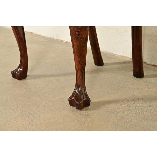 Kittinger Georgian Carved Mahogany Side Chair or Dining Chair For Sale - Image 11 of 17