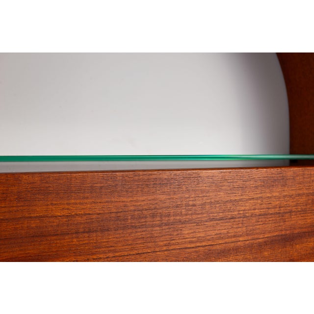 Domus Wall Console with Lighting and Glass, 1960s For Sale - Image 11 of 16