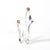 This Mid-Century amorphic crystal and brass candle holder, signed Schneider, France, circa 1950, is an elegant embodiment...