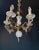 1960s Vintage French Chandelier in Brass and Glass, 1960s For Sale - Image 5 of 16