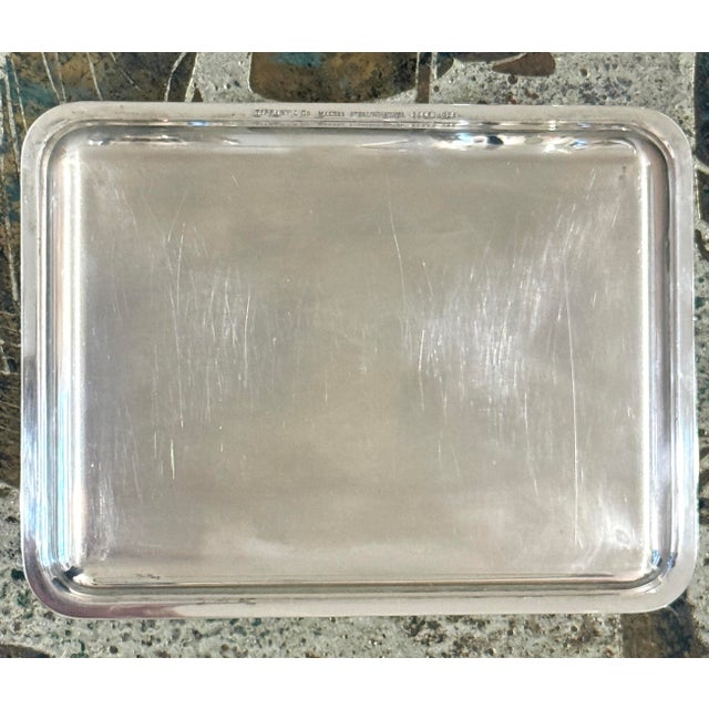 Tiffany & Co Sterling Watering, Pail and Tray Sugar and Creamer For Sale - Image 12 of 12