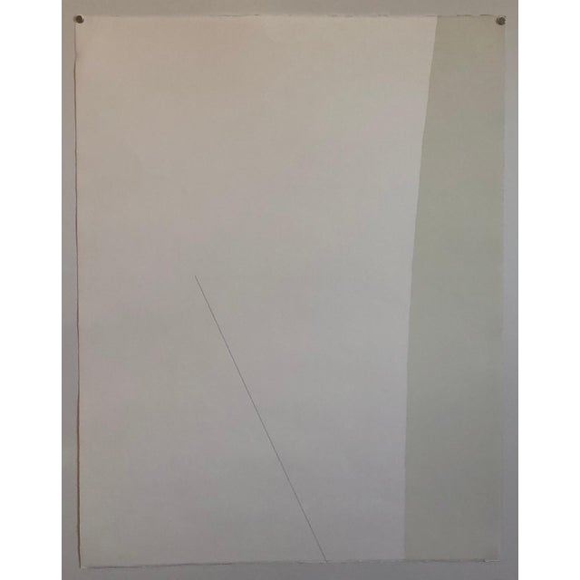 Michael Gross, Michael Gross Israeli Minimalist Conceptual Art, Abstract Jerusalem Silkscreen, 1977 For Sale In Miami - Image 6 of 6