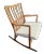 Oak ML33 Rocking Chair by Hans J. Wegner for A/S Mikael Laursen, 1950s For Sale