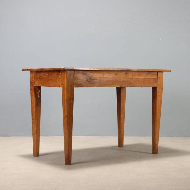 Brown Early 19th Century Directoire Writing Table in Cherry For Sale - Image 8 of 9