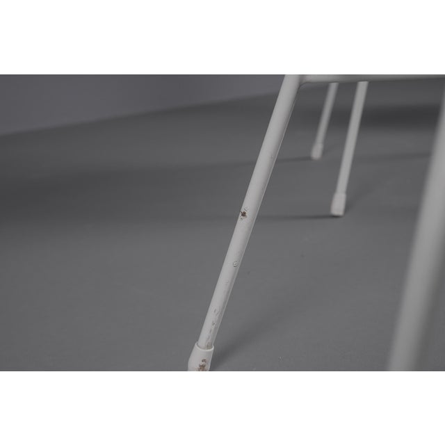 Metal Chairs with High Back by Bele Bachem for Münchner Boulevard Möbel, Europe, 1950s, Set of 4 For Sale - Image 6 of 16