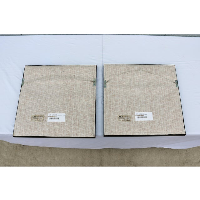 Jodi Reeb-Myers Information/Linear Abstract Mixed-Media & Collage Artwork - A Pair For Sale - Image 18 of 18