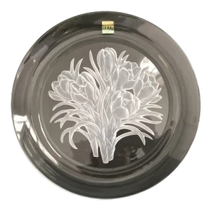Hoya Crystal Flower of the Month Crocuses Youthful Gladness Plate