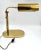 1970s Clover Lamp Co. Adjustable Brass Pharmacy Lamp Desk Lamp Styled After Reggiani And Arteluce For Sale - Image 9 of 11