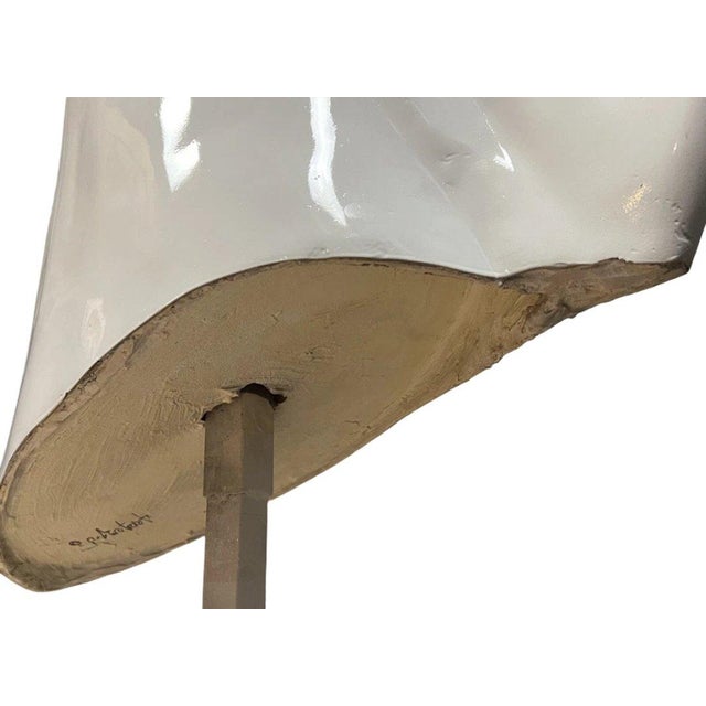 White Philippe Arrachard, Resin Horse, 1960s, Polycarbonate For Sale - Image 8 of 10