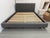 Queen Size Crate & Barrel Tate Upholstered Bed Frame For Sale - Image 12 of 13