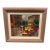 Lorain San Francisco Flower Market Oil Painting, Signed For Sale