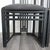 Black Tris Wooden Throne Chairs by Giorgetti, 1980s, Set of 3 For Sale - Image 8 of 18