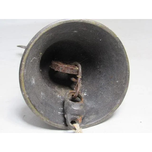 Antique Indonesian Brass Bell For Sale - Image 9 of 11
