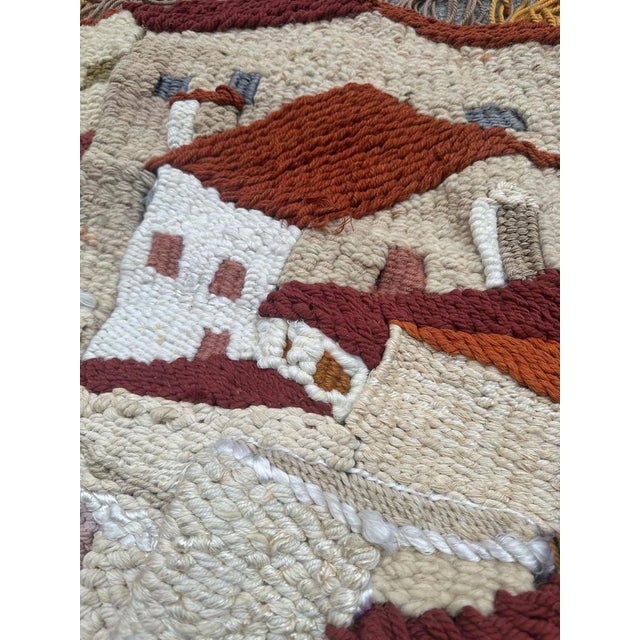 1950s Mid-Century Brutalist Macrame Tapestry, 1950s For Sale - Image 5 of 18