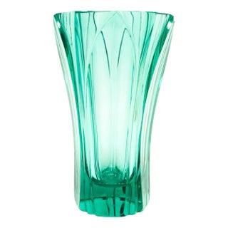 Art Deco Vase from Moser, Czechoslovakia, 1930s For Sale