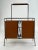 Mid-Century Newspaper Stand in Metal & Teak For Sale - Image 11 of 11