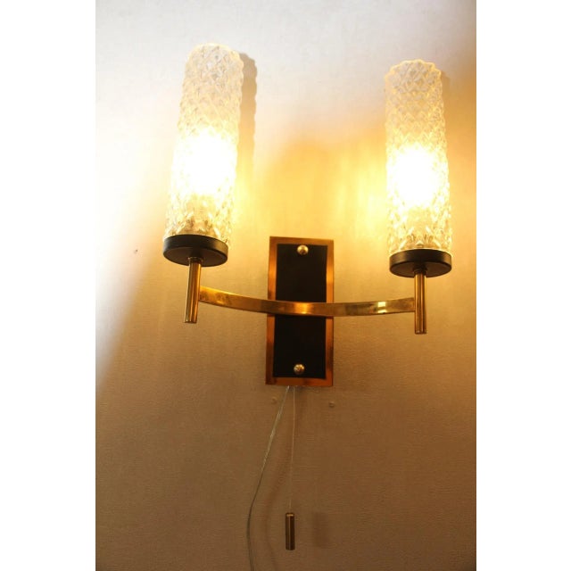 1960s Mid-Century French Sconces, Set of 2 For Sale - Image 5 of 14