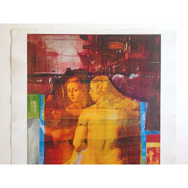 Paper Robert Rauchenberg Vintage 1979 Dumont Art Calendar Lithograph Print Pop Art Poster " Persimmon " 1964 For Sale - Image 7 of 13