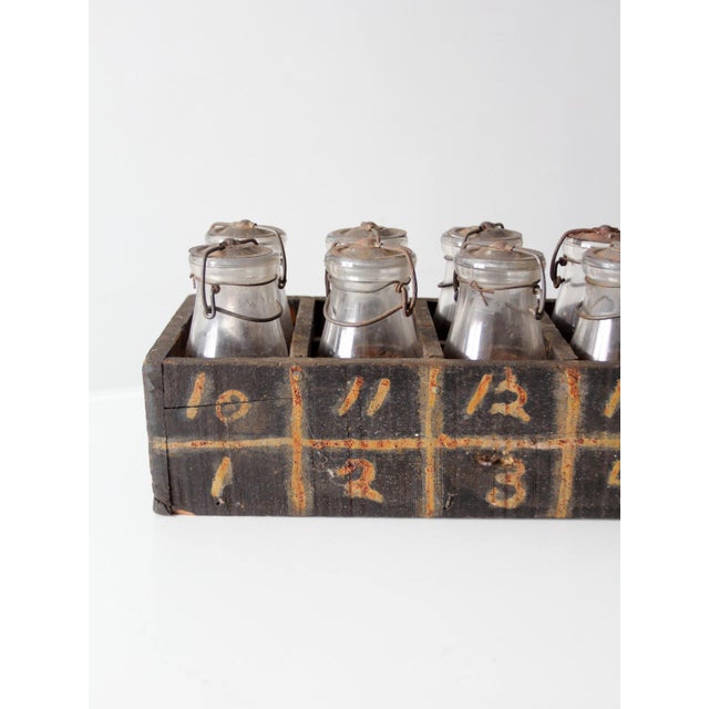 Antique Dairy Milk Testing Bottle Kit For Sale - Image 15 of 18