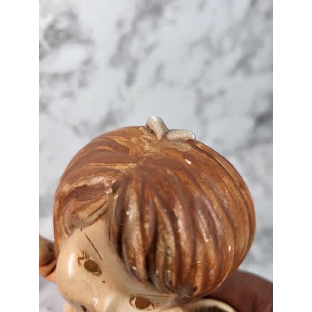 1950s Holt Howard Farm Girl Figurine For Sale - Image 4 of 14