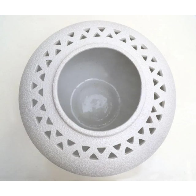 1970s Matt Ceramic Vase by Renato Rigon for Ceramiche Rigon, 1970s For Sale - Image 5 of 7