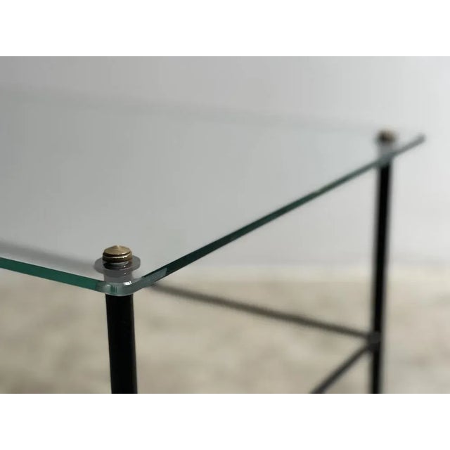 Black Low Tables by Mathieu Matégot, France, 1960s, Set of 2 For Sale - Image 8 of 13