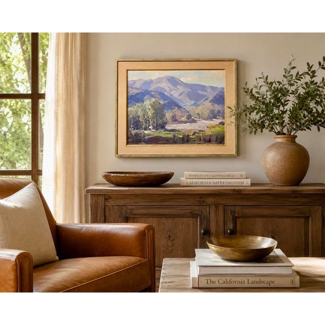 Hanson Duvall Puthuff –Southern California Arroyo Landscape-Original 1930s Oil Painting California Impressionist - Oil...