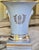 Blue Mid-Century French Blue With Gold Gilt Fragonard Motif Vase For Sale - Image 8 of 18