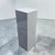 Chrome Stripe Postmodern Pedestal For Sale - Image 4 of 10