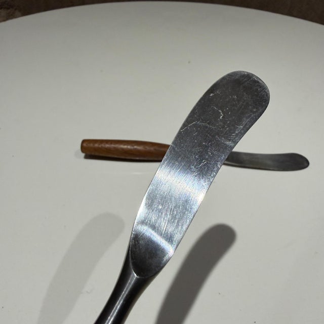 Butter Knives Mid-Century Fjord Jens Quistgaard Dansk Design For Sale In San Diego - Image 6 of 7