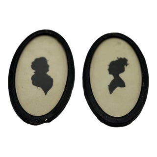 Vintage Silhouettes, Set of Two For Sale