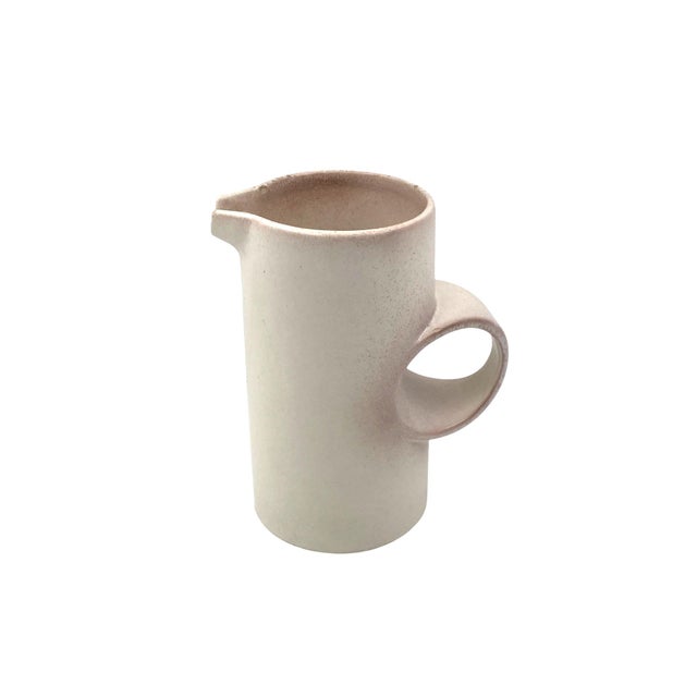 Modern Italian White Ceramic Vase, 1980s For Sale - Image 14 of 18