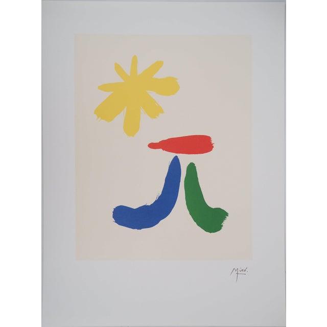 Joan Miro, Cabin Under the Sun, Signed Lithograph For Sale - Image 6 of 6