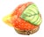Late 20th Century Hand-Painted Rochard Limoges France Porcelain Strawberry Trinket Box For Sale