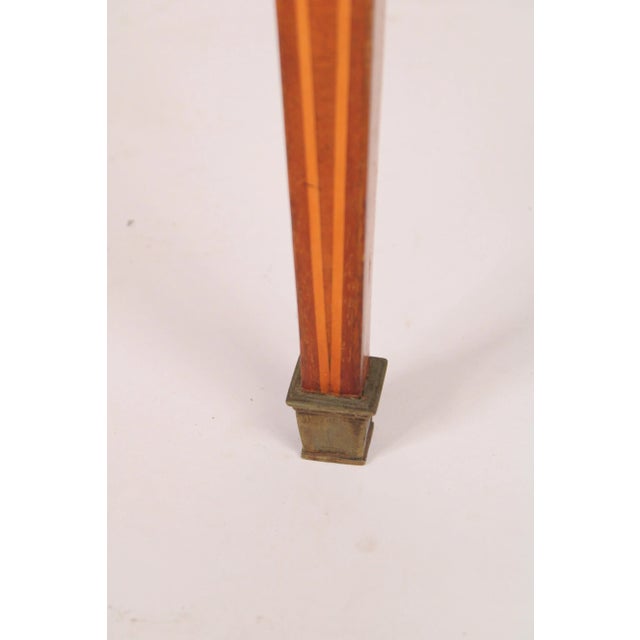 Pumpkin Louis XVI Style Games Table For Sale - Image 8 of 13