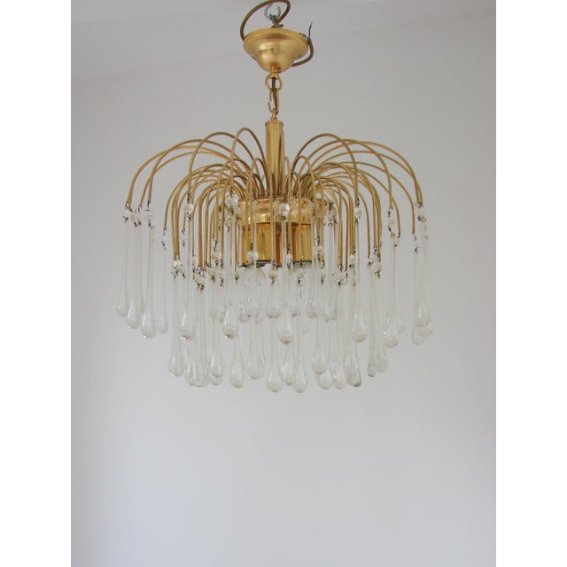 Chandelier by Paolo Venini, 1970s For Sale - Image 9 of 11