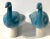 Blue Blue Peacocks Sculptures, by Waylande Gregory - a Pair For Sale - Image 8 of 12