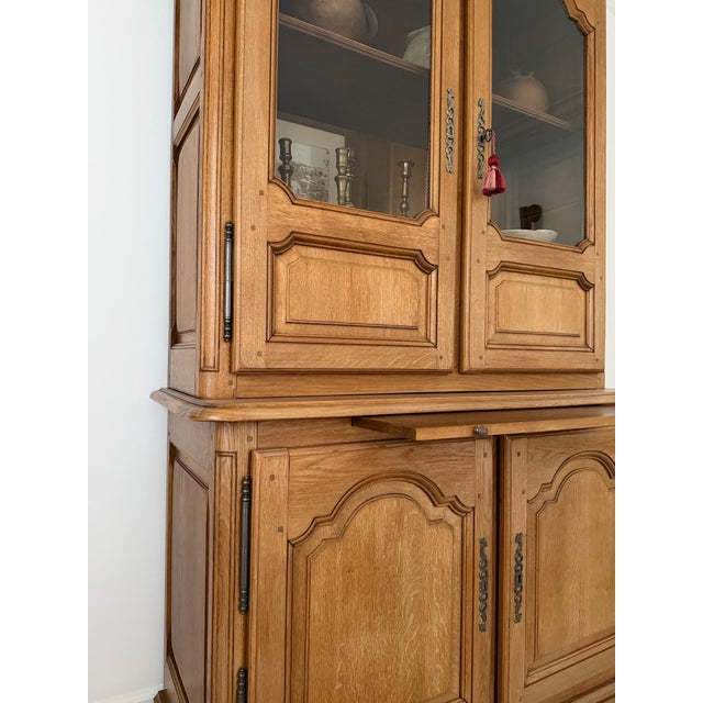 French Early 20th Century French Oak Double Corps For Sale - Image 3 of 11