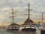 Victorian Coastal Oil Painting of North Shields Harbour the Old Low Light in the Manner of Bernard Benedict Hemy For Sale - Image 14 of 18