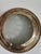 Abstract Vintage Sterling Silver Rim Cut Glass Wine Bottle Coaster / Dish For Sale - Image 3 of 6