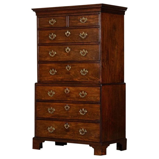 English George III Mahogany Chest of Drawers, 1820 For Sale - Image 13 of 13