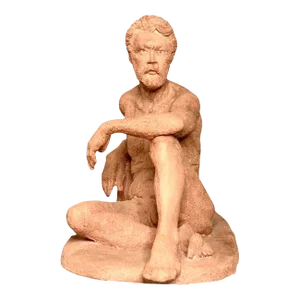 Vintage Boho Figural Sculpture