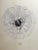 Metal Murano Glass Hammer Transparent Sputnik Chandelier For Sale - Image 7 of 13