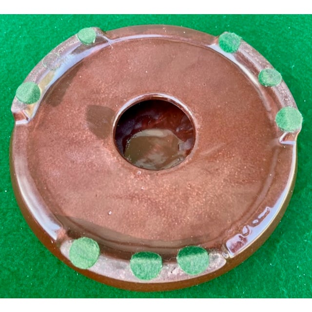 Blue Chinese Pattern Table Bowl With Stand For Sale - Image 8 of 11