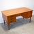 1960s Danish Teak Desk With Curved Sides & Rear Storage For Sale - Image 10 of 18