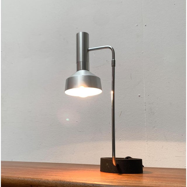 Mid-Century Swiss Minimalist Minilux Table Lamp by Rosemarie and Rico Baltensweiler for Baltensweiler, 1960s For Sale - Image 10 of 18