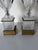 Metal Vintage French Empire Neoclassical Style Cut Crystal & Swan Bronze Ormolu Table Lamps – A Pair For Sale - Image 7 of 13