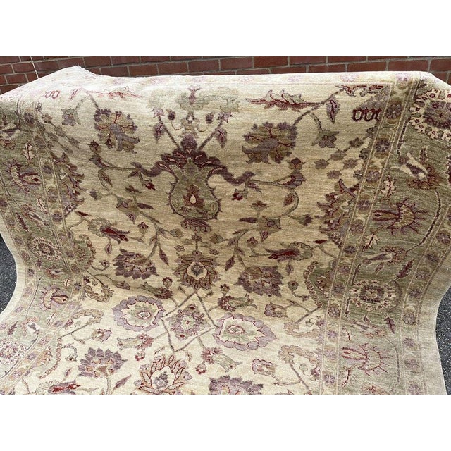 Country House Rug with Floral Pattern For Sale - Image 5 of 15